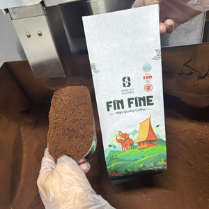 โปรโมชั่นพิเศษ กาแฟฟินฟิลเตอร์ 250 กรัม 100% โรบัสต้า คั่วเข้ม กลิ่นช็อกโกแลต รสชาติเข้มข้น ผู้ส่งออกจำนวนมากจากเวียดนาม - Product Image 1