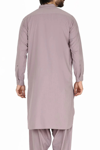 Traje de diseñador pakistaní de moda: Shalwar Kameez para hombre, Kurta Salwar cosido, traje formal para adultos, largo hasta la rodilla - Product Image 5