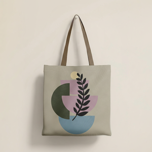 Grand sac fourre-tout réutilisable, sac de shopping en coton écologique pour les voyages, le travail, la plage et l'usage quotidien - Product Image 3