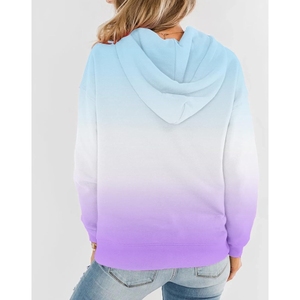 เสื้อฮู้ดดี้ผ้าฝ้าย 100% หนัก 330GSM สำหรับผู้หญิง ระบายอากาศได้ดี ทรงพูลโอเวอร์ สไตล์สตรีทแวร์แบบดิสเทรส  สามารถสั่งทำได้  เสื้อสเวตเชิ้ตเปล่า - Product Image 3
