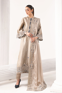 2025 Latest Collection Handmade Embroidered Sequined Pakistani Indian Boutique Women Party <b>Wedding</b> Wear Tassel Lace Knee-Length - Product Image 3