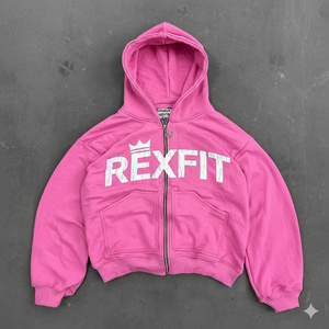 Sudaderas Extra Grandes de Estilo Urbano, Tejido Grueso 100% Algodón, Calidad Premium, Diseño Más Vendido, Sudaderas Unisex con Cierre - Product Image 2