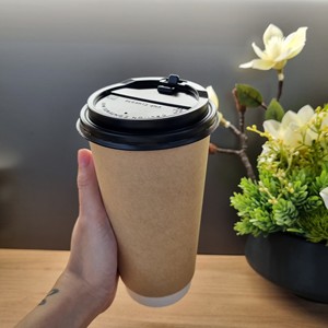 Oferta Especial 2025: Vaso Desechable Ecológico Biodegradable para Café para Llevar, de Pared Simple, Papel Sintético con Recubrimiento de PE, Logotipo Personalizado - Product Image 6