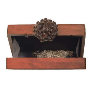 Bolso de mano de madera con lentejuelas color vino y bordados, elegante para la noche, para mujer, para ocasiones formales y festivas. - Product Image 3