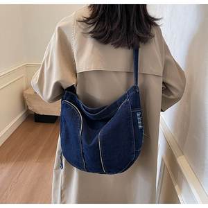 Sac fourre-tout grande capacité de style décontracté et original pour femme, nouvelle collection 2026, sac à bandoulière/sac travers tendance. - Product Image 2