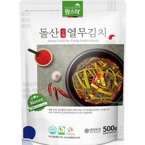 [Farm's rock] Kimchi de rábano joven premium crujiente, refrescante kimchi de hojas para el verano, hecho en Corea, marca privada - Product Image 4