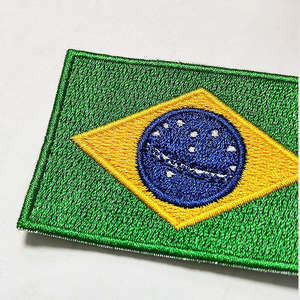 Parche de Bandera Personalizado, Bordado de Banderas de Países, Parche Termoadhesivo para Ropa, Parches Bordados con Gancho y Bucle - Product Image 3