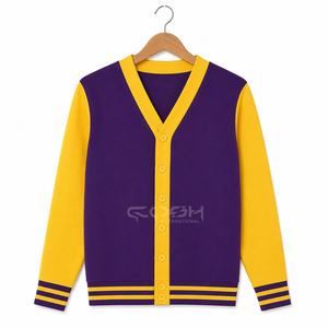 Pull cardigan unisexe élégant Cosh International avec logo brodé pour les clubs d'organisation et les événements spéciaux sur le campus - Product Image 1