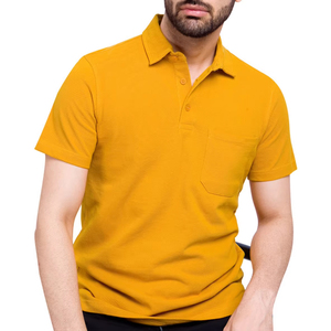 Men's Polo Top Fashion Trendy Shirt Durable Relaxed Fit Great for Outdoor Fun Provides Comfort Stretch Ideal for Bulk Orders - Product Image 5