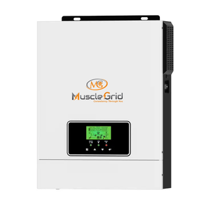 Inversor MuscleGrid True Offgrid de 3 KW sin Transformador, Compatible con Baterías de Litio (Blanco), Potencia Nominal de 5500W, Salida de CA Monofásica/Trifásica de 2KW - Product Image 3