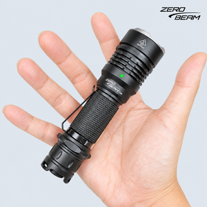 Lampe torche LED ZEROBEAM T20, modes Turbo et Moonlight, 3100 lumens, étanche IPX8, portée 100m, faisceau 340m, en alliage d'aluminium, compacte et durable - Product Image 1