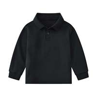Chemises de golf pour garçons, décontractées, en tricot, grandes tailles, compressées, séchage rapide, manches longues, haute qualité, 100% coton, écologiques, respirantes