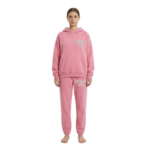 Chándal Deportivo Personalizado para Mujer en Felpa Francesa con Hombros Caídos, Ideal para Marcas de Ropa de Boutique - Product Image 2