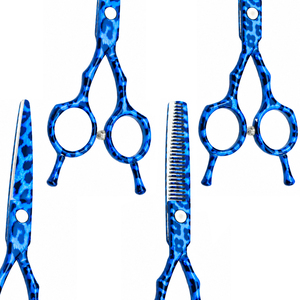 Juego de Tijeras Profesionales para Cortar y Entresacar Cabello de 6'' con Logotipo Personalizado, Acero Inoxidable, Tijeras de Peluquería para Diestros, Herramientas de Salón - Product Image 6