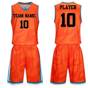 Uniformes de basket-ball entièrement personnalisés pour adultes, taille adulte, 100% polyester, séchage rapide, respirants, uniformes de basket-ball de qualité supérieure - Product Image 2