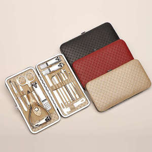 Kit de soin des ongles en acier carbone 19 pièces, outils professionnels pour coupe-ongles, ensemble de ciseaux de manucure par ANAAIF ENTERPRISES - Product Image 6