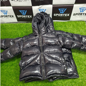 OEM Manufacturer Designer Streetwear <b>Thick</b> Heavyweight <b>Fleece</b> Reversible Breathable Eco-Friendly Quick Dry Hooded Winter <b>Jacket</b> - Product Image 6