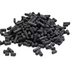 Charbon actif en granulés de coque de noix de coco en gros d'usine, charbon actif en pilier pour l'eau, 80% de carbone actif CTC - Product Image 2