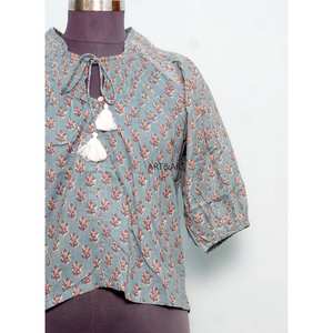 Suéter de Punto Hecho a Mano en Algodón Puro, Transpirable, Estilo Coreano, para Primavera/Verano, Informal, para Oficina, Estilo Vintage, Cuello Redondo, Manga Media - Product Image 2