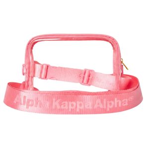 <b>Pink</b> Stadium Crossbody Bag Women Transparent Shoulder Bag Fashion Mini <b>Purse</b> Casual Travel Handbag Stylish Daily Wear Accessory - Product Image 4