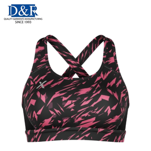 Soutien-gorge de sport respirant sans fil et sans couture en dentelle OEM Malaisie pour le fitness, le yoga et l'entraînement en salle de sport – Bralette pour femme - Product Image 4