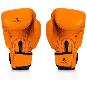 Guantes de Boxeo de Cuero con Diseño de Llama Personalizado, Transpirables, para Entrenamiento y Combate, para Hombres y Mujeres 2026 - Product Image 2