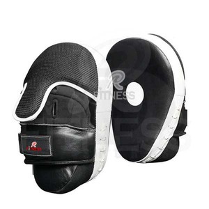 Professional <b>Focus</b> <b>Pads</b> Premium PU Leather Secure Wrist Closure Punch Mitts for Skill Development - Product Image 5