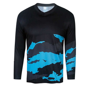 T-shirts de sport et de plein air pour la randonnée, la course à pied, la pêche, avec protection solaire, personnalisables par sublimation pour homme - Product Image 5
