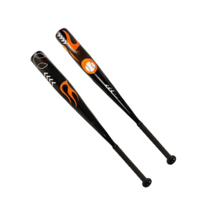 Bate de Béisbol 2026 Negro Naranja Flameado, 2.5 Pulgadas de Diámetro, 28 Pulgadas de Longitud, Bate de Entrenamiento Resistente para Principiantes - Product Image 5