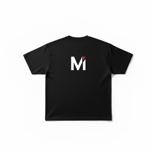 เสื้อยืดทรงบ็อกซี่หรูหราสำหรับผู้ชาย ผ้าคอตตอนหนานุ่ม ทรงหลวมไหล่ตก สไตล์สตรีทแวร์ ปักลายป้ายแบบกำหนดเอง เสื้อโอเวอร์ไซส์เรียบง่าย - Product Image 3