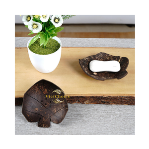 Sustainable Coconut Shell Soap Tray Eco Friendly Soap Dish for Daily Use - Product Image 5