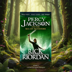 Percy Jackson y el Mar de los Monstruos (Libro 2) de Rick Riordan, Impresión de Libros Personalizados con Tapa Blanda - Product Image 2