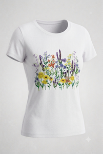 Nueva Llegada, Camiseta de Cuello Redondo para Mujer, Transpirable, Antiarrugas, Informal, con Impresión de Logotipo Personalizado, Alta Calidad, Precio Económico - Product Image 2