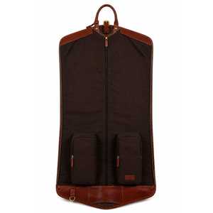 กระเป๋าใส่สูทหนังแท้คุณภาพสูงสำหรับเดินทาง รุ่น LSC-0025 ราคาขายส่ง - Product Image 2