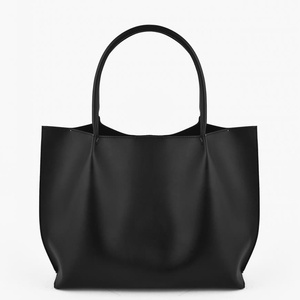 Rocky Road Black <b>Canvas</b> <b>Tote</b> Bag with Double Handles for Supermarket & Daily Use - Product Image 3