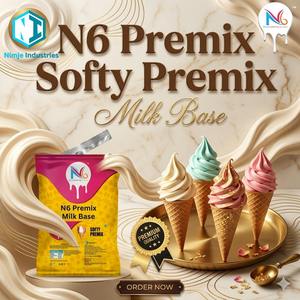 Mélange en poudre pour crème glacée molle N6, préparation DIY de haute qualité, saveur premium, à base de lait, <span class=keywords><strong>prix</strong></span> usine bas - Product Image 6