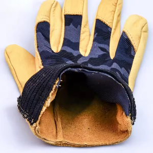 Guantes de Trabajo de Cuero Vacuno con Diseño Moderno, Alta Calidad, Cómodos y Estampados, Guantes de Conductor Suaves de Buena Fabricación - Product Image 4