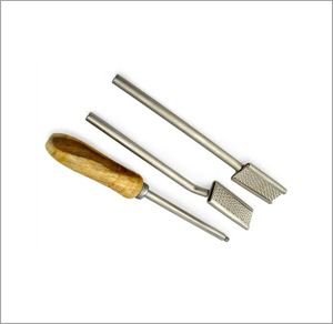 Nuevo raspador dental para caballos, herramienta profesional para el cuidado dental equino con mango de madera - Product Image 5