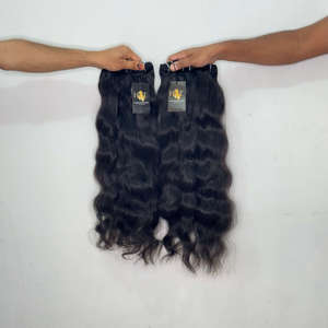 Paquetes de cabello humano virgen sin procesar, liso y rizado, proveedor de cabello virgen brasileño, paquetes de cabello virgen brasileño. - Product Image 1