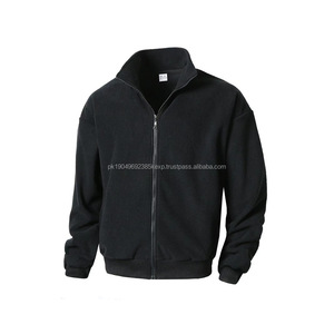 Sweat à capuche en polaire épaisse 2024, nouveau, pour homme, automne et hiver, col montant, sweat à capuche de sport, cardigan - Product Image 2