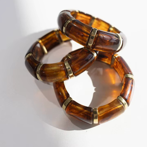 Handcrafted Resin Chuda <b>Set</b> With Gold Foil Work Traditional Bridal Wedding <b>Bangles</b> For Women Premium Designer Bridal Chuda <b>Set</b> - Product Image 1