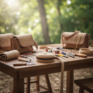 Cinghia in juta per manici di borse, 2,5 cm x circa 150 cm, modello Ilan Cinta Correa De Bolso - Product Image 2