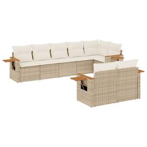 Conjunto de Sofás Beige para Patio, Muebles de Jardín para Exteriores - Product Image 2