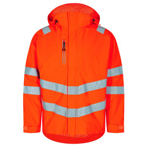Men Hi Vis Construction Outdoor <b>Workers</b> Protective <b>Jackets</b> High Visibility Reflective Tape Polyester Lining Safety <b>Jackets</b> - Product Image 1