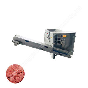 Cutting frozen electric cube cutter chicken <b>meat</b> processing <b>machine</b> - Product Image 2