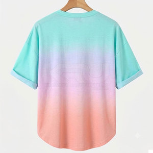 เสื้อยืดออกกำลังกายผู้ชายทรงโอเวอร์ไซส์ ผ้าฝ้ายพรีเมียม สำหรับออกกำลังกาย ฟิตเนส วิ่ง และไลฟ์สไตล์แอคทีฟ - Product Image 2