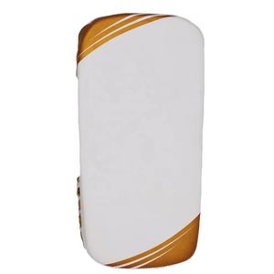 Pad de frappe professionnel personnalisé pour Muay Thai, Pad de frappe incurvé pour boxe thaï, en cuir PU, pour entraînement MMA et Karaté, avec logo personnalisé, vente en gros - Product Image 3