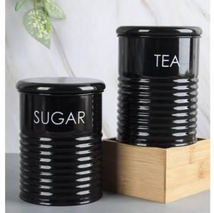 Conteneur en métal rose avec couvercle doré design, idéal pour conserver les noix, les collations et les fruits secs frais et bien rangés - Product Image 3