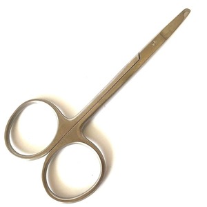 <b>Curved</b> Stitch <b>Scissors</b> Stainless Steel Surgical Suture Removal Instrument Medical Grade Reusable Tool for Hospital Use - Product Image 1