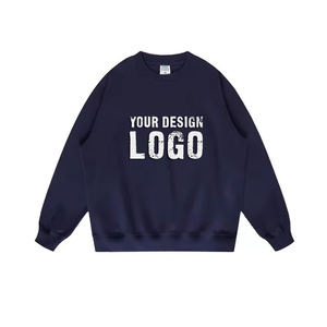 Fast Delivery 400gsm cotton sweatshirts Custom high street sweatshirts boxy fit sweatshirts for Fashion Brands - Product Image 6